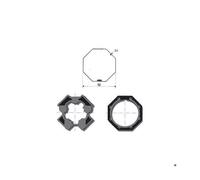 Accessoire de volet - SOMFY - LT 50 - Jeu d'adaptation moteur - Clippage faible - Roulant