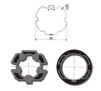 Accessoire de volet - SOMFY - LT 50 - Jeu d'adaptation moteur - Roulant - Tube ZF64