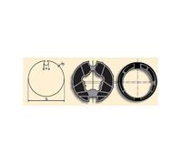 Accessoire de volet - SOMFY - LT 60 - Jeu d'adaptation moteur - Roulant - Tube 78 à goutte