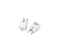 Accessoire indispensable pour les voyages internationaux : adaptateur universel pour l’Europe, certifié CE et RoHS, 16 A, prise de sortie