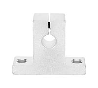 Accessoire Industriel, 4pcs SK8 Support de Guide de Serrage de Rail de Mouvement Linéaire pour Arbre de 8 Mm de Diamètre, Support D'arbre en Alliage D'aluminium, Guides de