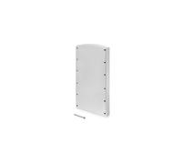 Accessoire latéral pour penderie escamotable Hang - gris métallisé - plastique - vendu par paire EMUCA