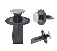 Accessoire Noir de Déchets D’évier, Broyeur pour Bouchon Étanche | Scellant pour Lavabo, Dispositif D’expulsion et Raclage des Restes, Plastique, Acier Inoxydable, Gel