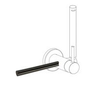 Accessoire porte-serviettes pour robinet avec douche pour WC Support Noir Métallisé - TRES 03412401KM