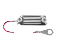 Accessoire pour clôture connecteur pour ruban jusqu'à 40 mm Ako HT Argenté TU
