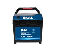 Accessoire pour clôture poste batterie Ukal B32 Noir TU