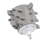 Accessoire professionnel pour éplucher l'ail en silicone pour hachoir de 2 L 3 L - Décapant ergonomique gris (2 L)