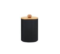 Accessoire Salle De Bain Ensemble de Produits Toilette Salle Bain, Distributeur Savon for Les Mains, Porte-Brosse à Dents et boîte Boules Coton, Pots d'apothicaire décoratifs(Color2)