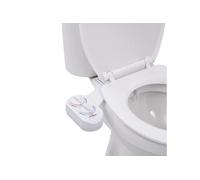 Accessoire siège toilette et eau chaude et froide buse unique,blanc
