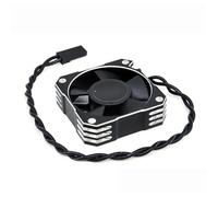 Accessoire Voiture RC pour Fusée 1/10 1/12 1/8 Ventilateur Refroidissement Moteur 35mm 21000 TR/Min Accessoires Mise À Niveau sans Balais Voiture Rc Pièces Réparation(Black)