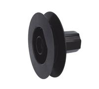Accessoire volet roulant - AMIG - 29021 - Poulie nylon - Pour ruban 18 mm - Pour tube Ø42