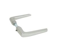 Alberts 412661 Béquille | aluminium | anodisée, couleur argent | pour boîtier de serrure 50-60 mm | largeur 115 mm