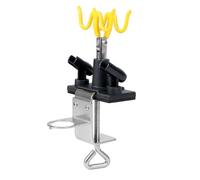 Accessoires Airbrush Support de pistolet 4 pistolets et 1 Manomètre pour Montage sur table Établi