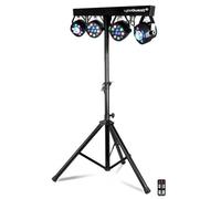 Accessoires audio PACK LIGHT Boule à facettes 20 cm - Madison MEGA SOIREES + X-Performer Portique LyteQuest XPERFORMER +4 PAR DMX