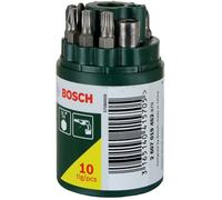 Bosch Tonnelet d'embouts de vissage – 9 embouts – Quantité : 1