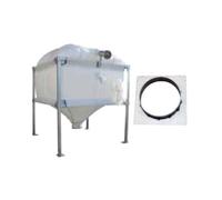 Accessoires chaudière à granulés MCZ - Fond d’entonnoir Big Hop Big - Hop 76 (min 5,2 t - max 7,6 t) avec adaptateur