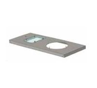 Accessoires chaudière à granulés MCZ - Plaque de raccordement JOINT pour raccordement sous vide Pour connecter un aspirateur à Selecta 15/20/25
