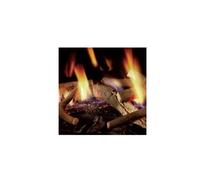 Accessoires cheminée à gaz DRU - Support de brûleur pour Metro 130XT/XTL Imitation de bûches - brun