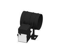 Accessoires cheminée Brunner - Adaptateur clapet d'air Ø 125 mm pour montage direct du moteur sur l'appareil