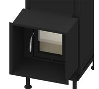 Accessoires cheminée Brunner - Milieu de porte chauffante pour HKD 2.2 porte pivotante ronde