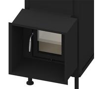 Accessoires cheminée Brunner - Milieu de porte chauffante pour HKD 2.2 XL porte pivotante ronde
