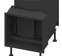 Accessoires cheminée Brunner - Milieu de porte chauffante pour HKD 4.1 porte pivotante, verre plat
