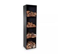 Accessoires cheminée - CB-tec - Étagère en bois Noir, 40 x 160 cm