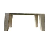 Accessoires cheminée Justus - Jeu de pieds en bois pour Dias, Dias XL