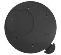 Accessoires cheminée Justus - Plateau tournant Ø 510 mm Acier Noir