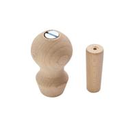 Accessoires cheminée Kanuk - Kit de poignées pour Kanuk Original Griffgarnitur Holz