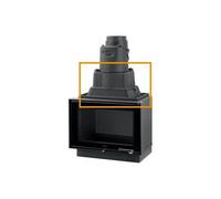 Accessoires cheminée Leda - Adaptateur D pour connexion directe pour Fina