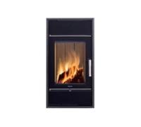 Accessoires cheminée Leda - Cadre frontal pour kit frontal, noir (revêtement par poudre), 480 x 890 mm Ohne Frontplattenset