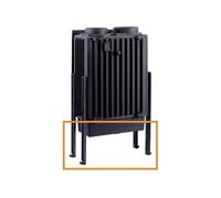 Accessoires cheminée Leda - Ensemble complet de pieds, 4 pièces