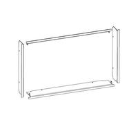 Accessoires cheminée Leda - Panneaux profonds noir, pour Sera F / DS pour Sera 55 F / DS