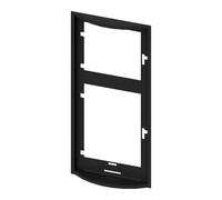 Accessoires cheminée Max Blank - Cadre décoratif pour porte incurvée KE 1 avec compartiment de cuisson 4 faces, 53 x 117 x 3 cm
