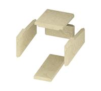 Accessoires cheminée Olsberg - Revêtement intérieur pour Format 11, JU 11 et JU 11 Soufflé
