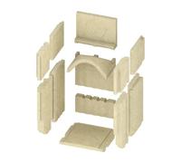 Accessoires cheminée Olsberg - Revêtement intérieur pour Profi W 7 GL et W 7 avec foyer extérieur