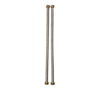 Accessoires cheminée Olsberg - Tuyau ondulé en acier inoxydable 1/2, jeu de 2, 500 mm