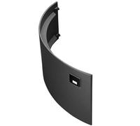 Accessoires cheminée Oranier - Porte en fonte pour étagère en bois, couleur noir, pour Polar Neo 8, Polar Neo Aqua, Polar Neo W+