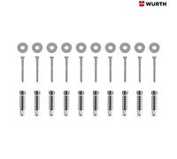 Accessoires cheminée Reuter - Jeu de vis en acier inoxydable pour l'installation de cheminées