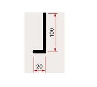 Accessoires cheminée Schmid - Cadre pour Ekko U 55(67) h avec système de support Anthracite coulissant vers le haut, 5 côtés 20 x 100 x 2 mm
