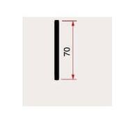 Accessoires cheminée Schmid - Cadre pour Lina 45 H / Lina 45 TV Anthracite coulissant vers le haut, 4 côtés 70 x 5 mm