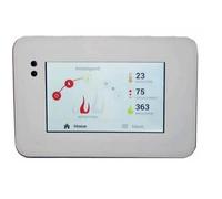 Accessoires cheminée Spartherm - S -Thermatik NEO Kit complet avec cadre d'affichage blanc
