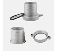 Accessoires e connexion de raccord de tuyau en aluminium de pompe à eau à essence de 3 pouces avec connecteur de pompe à tampon en caoutchouc