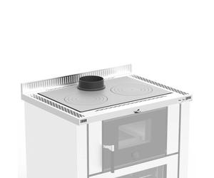 Accessoires cuisinière La Nordica - Partie supérieure avec hauteur 4 cm pour Verona