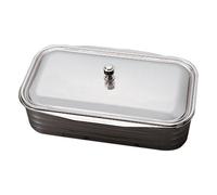 Accessoires cuisinière Wamsler - Bateau à eau en acier inoxydable posé avec couvercle (3,5 l)
