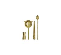 Accessoires de bar lot de 4 acier laiton antique HDKett