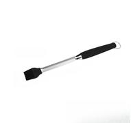 Accessoires de barbecue en acier inoxydable avec crochet de suspension - Spatule multifonction pince, brosse fourchette pour camping en plein air pique-nique (balayage de barbecue)