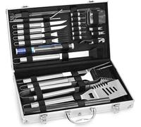 Accessoires de barbecue en acier inoxydable comprenant une pince, une spatule et un pinceau