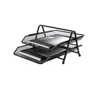 Accessoires de bureau marque Plus Office modèle PLATEAU SOBREM.PLUS METAL DOUBLE GRAFI